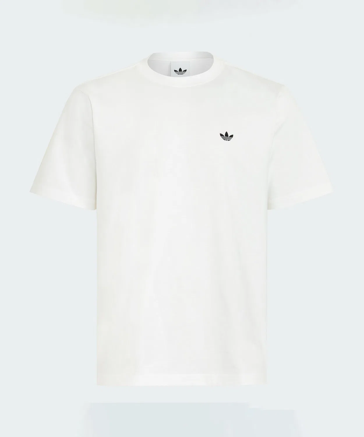 Мужская футболка с графическим принтом Turn Table Tee Adidas, Белый — фото 2