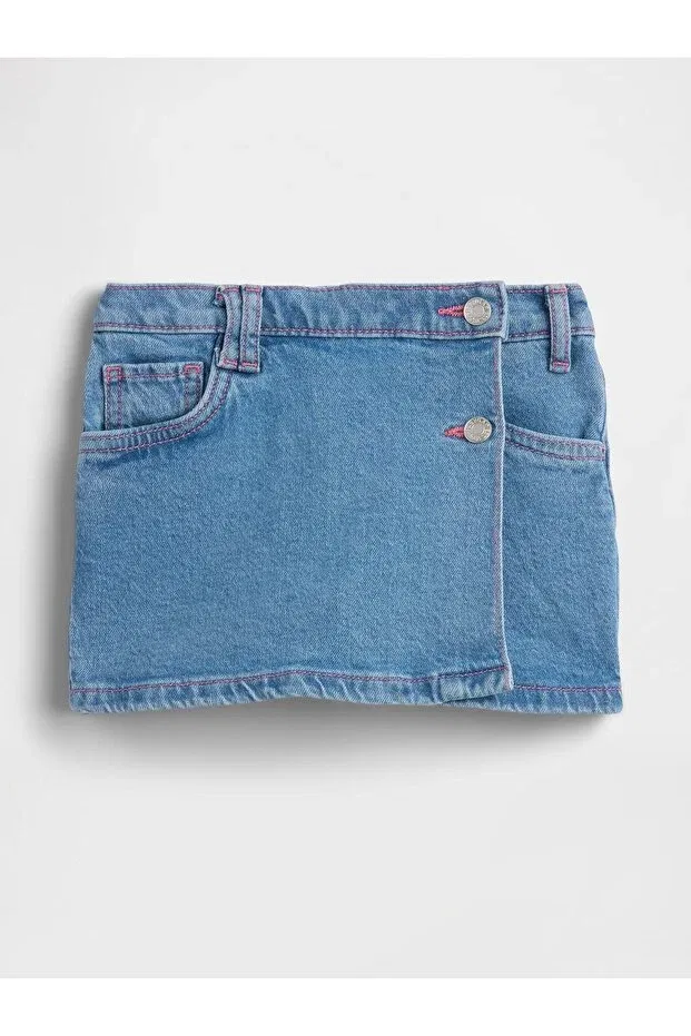 Детская юбка джинсовая Gap, Light Blue000