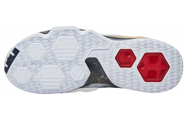 Кроссовки lebron 13 низкие Nike, белый — фото 4
