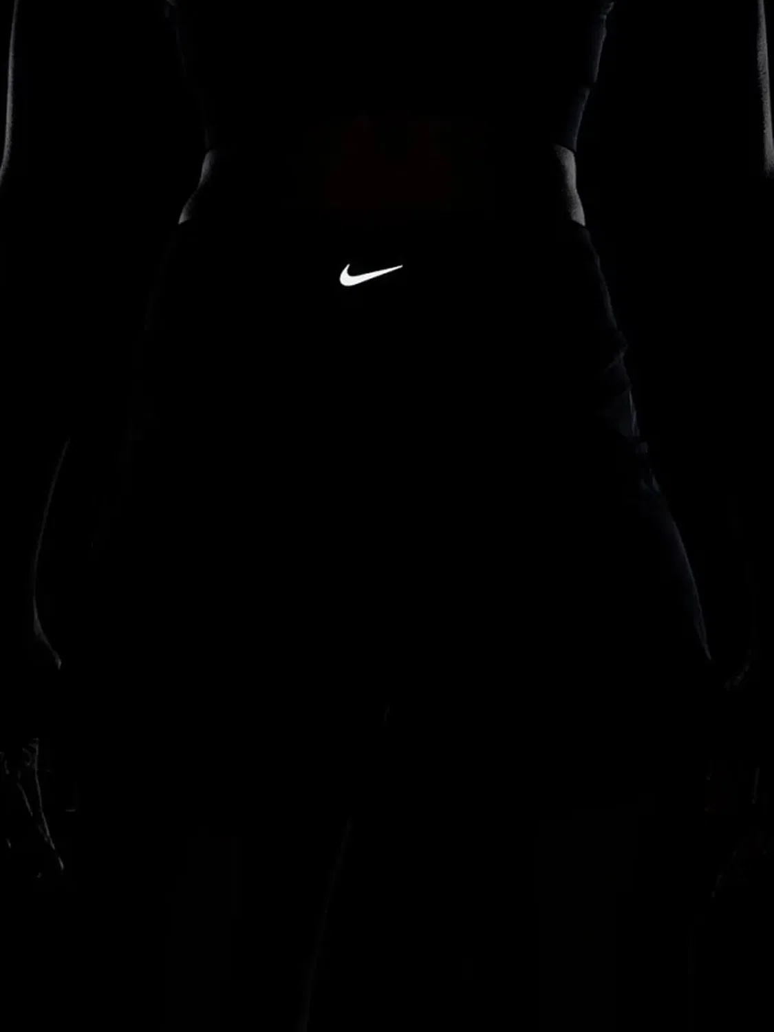 Шорты с логотипом Swoosh Nike, черный — фото 2
