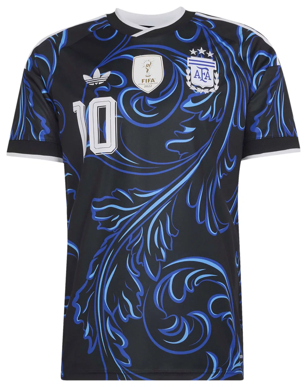 Мужская футболка Argentina 26 Away Messi Adidas, черный