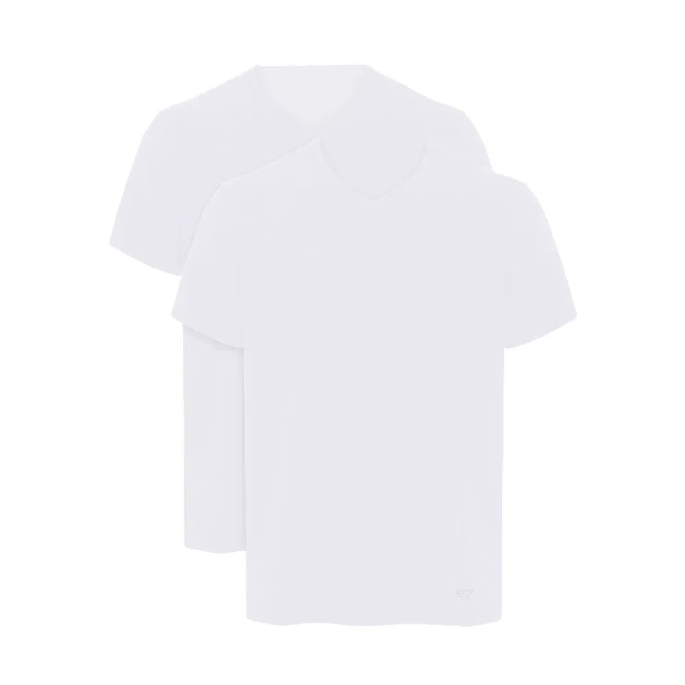 Мужские футболки с коротким рукавом Emporio armani, White