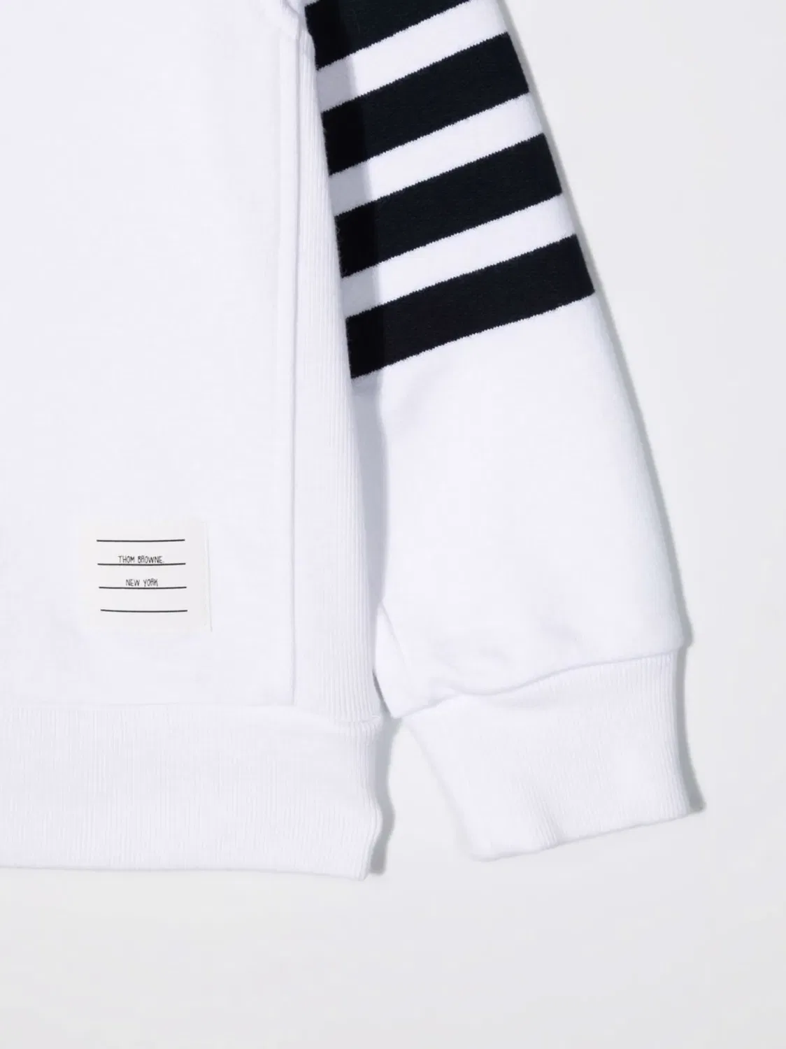 Thom Browne Свитшот 4-Bar белый — фото 3