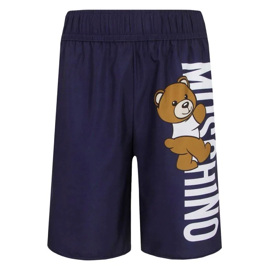 Плавки с принтом Teddy Bear Logo Moschino, Blue