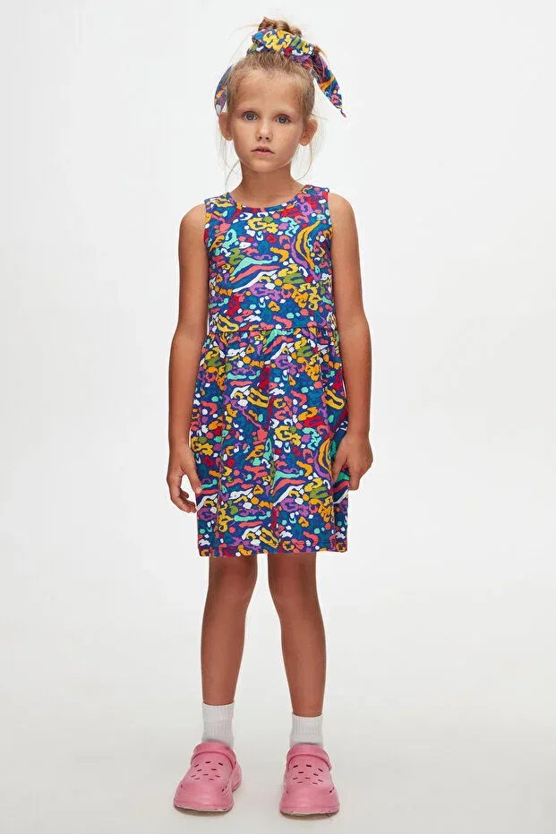 Детское платье для девочек без рукавов Lovetti, Patterned