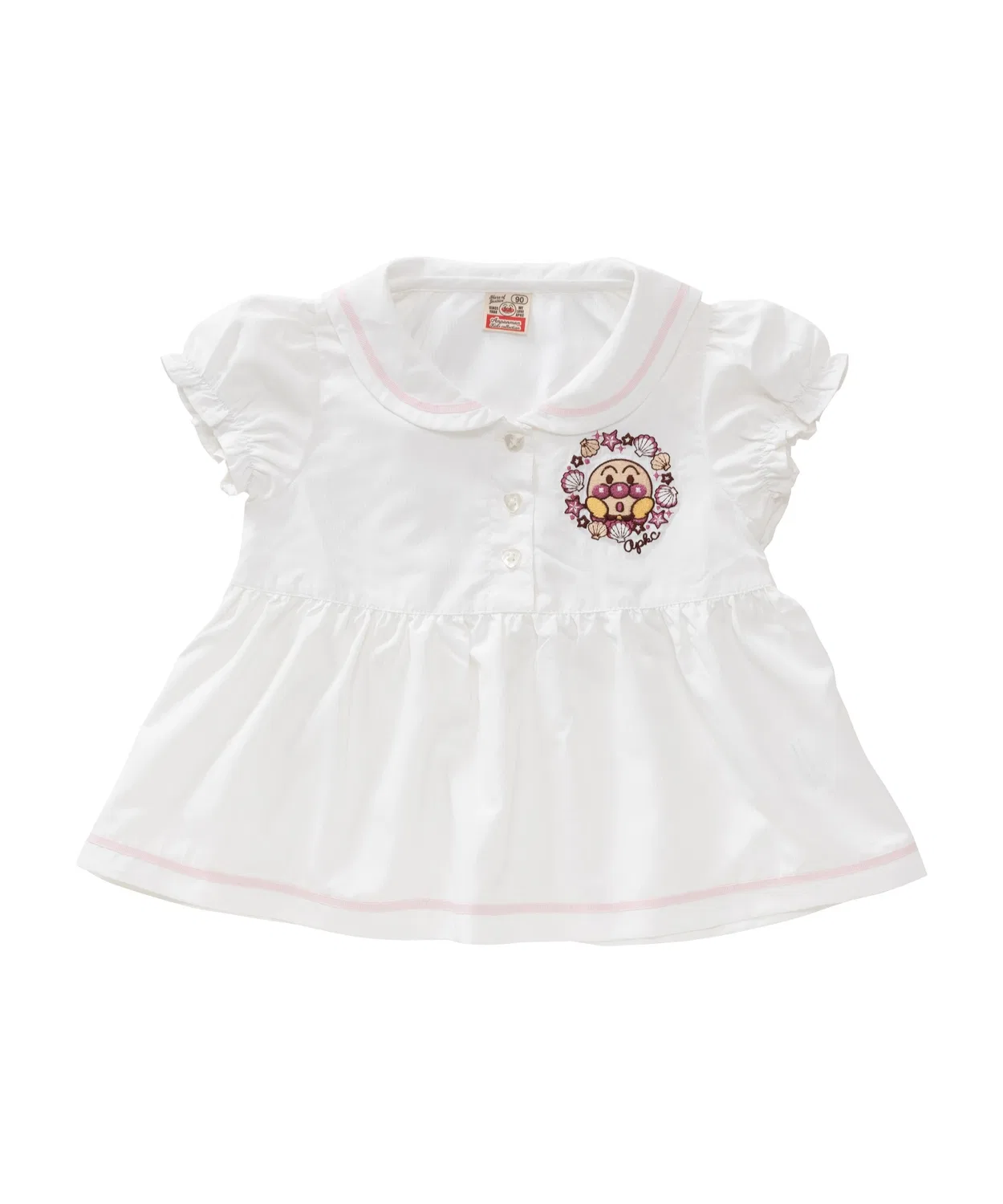 Детская туника с матросским воротником, с паф-рукавами ANPANMAN KIDS COLLECTION, Navy — фото 4