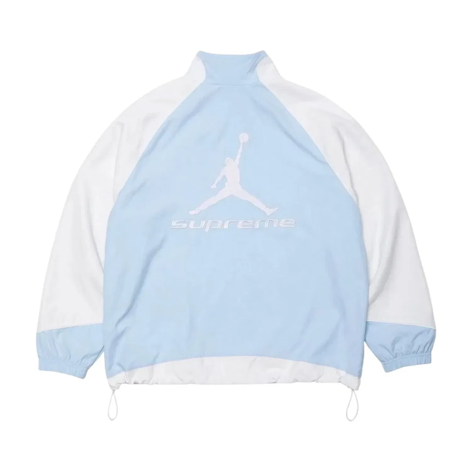 Мужская куртка с принтом Supreme x Jordan SS26 Track Jacket, синий — фото 2