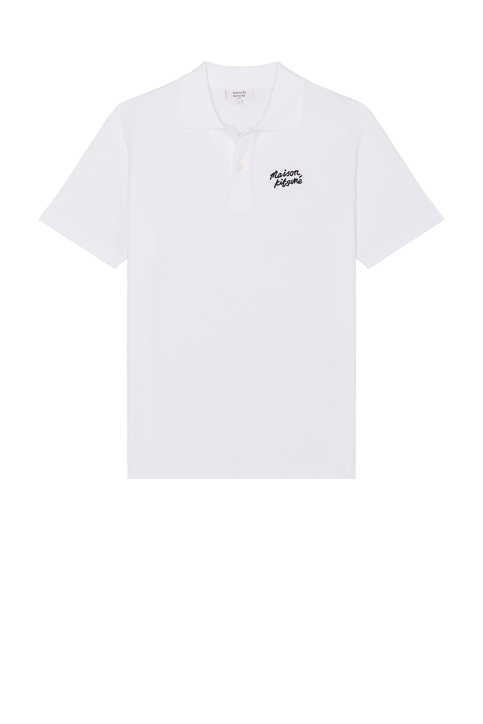 

Maison Kitsune Поло Comfort с ручной вышивкой Maison Kitsune, White