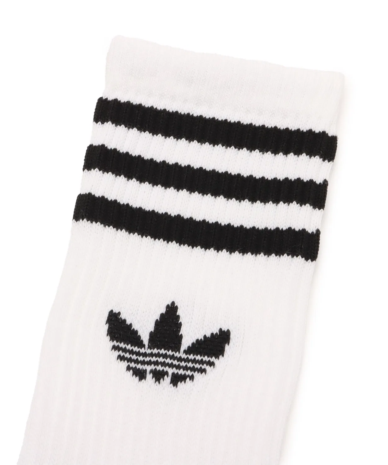 Носки Adidas 3 Stripe Crew 3 пары белые — фото 4