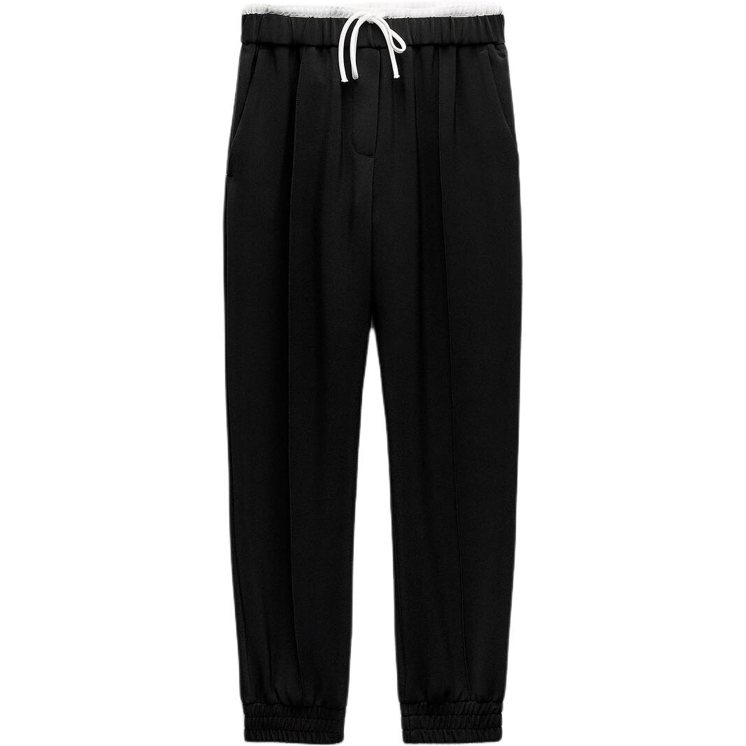 

Повседневные брюки женские черные Zara