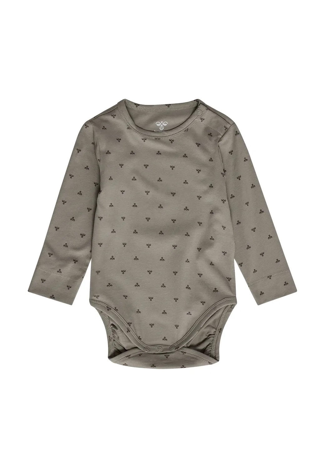 Hmlmini bee aop body l/s unisex - body Hummel, Vintage Khaki