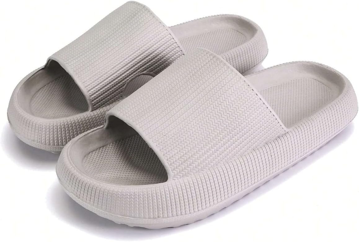 

Сланцы для ванной комнаты с толстой подошвой Bckeewqp, серый