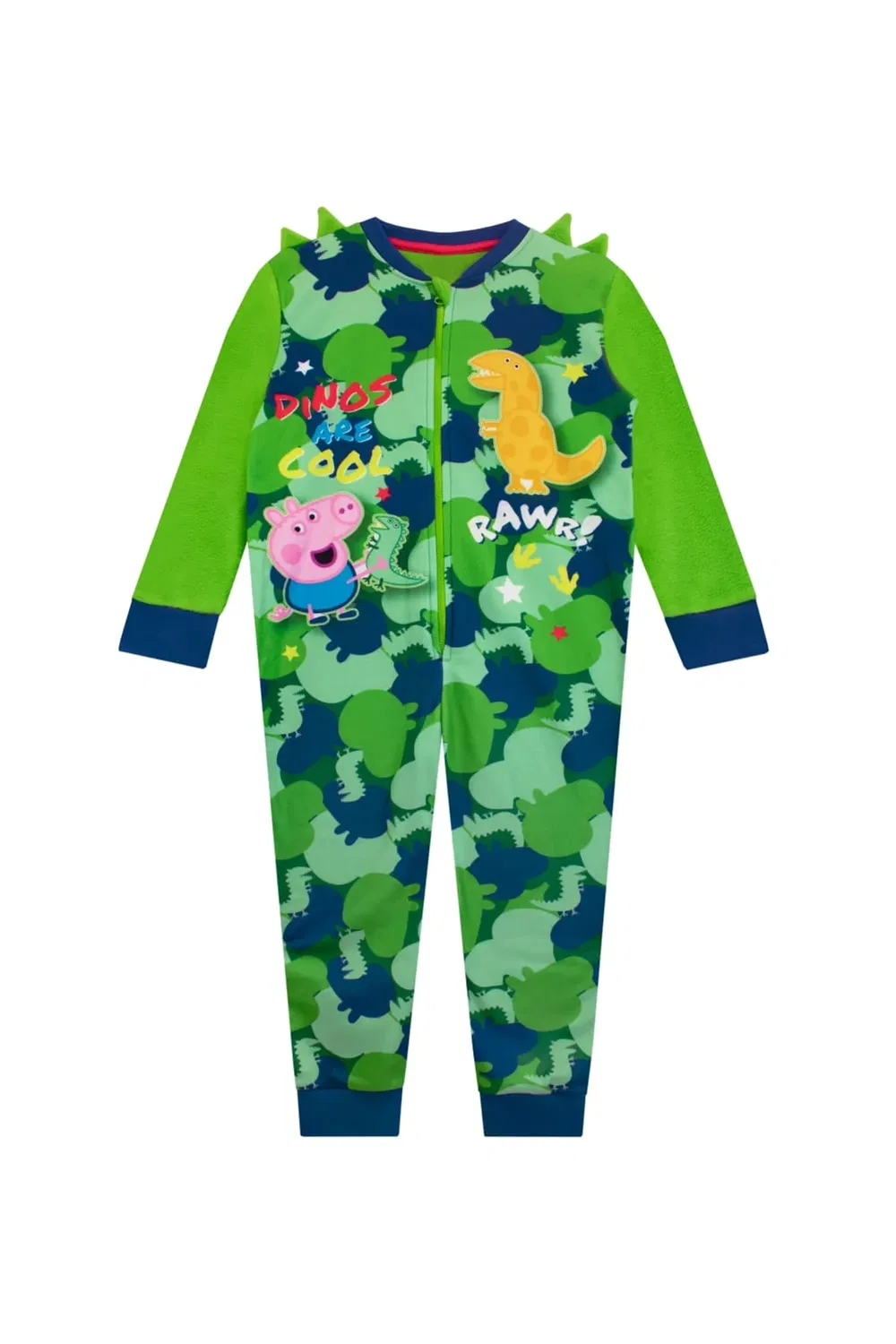 Детский комбинезон-слип с принтом George Pig Dinosaur Peppa Pig, Green