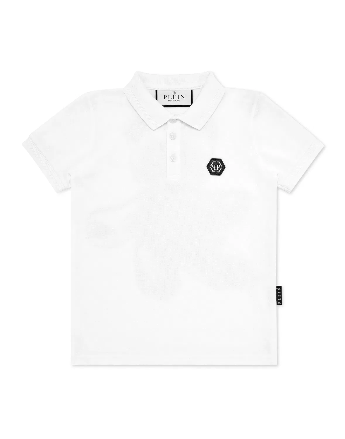 Детская футболка поло с принтом Teddy Bear PHILIPP PLEIN, White