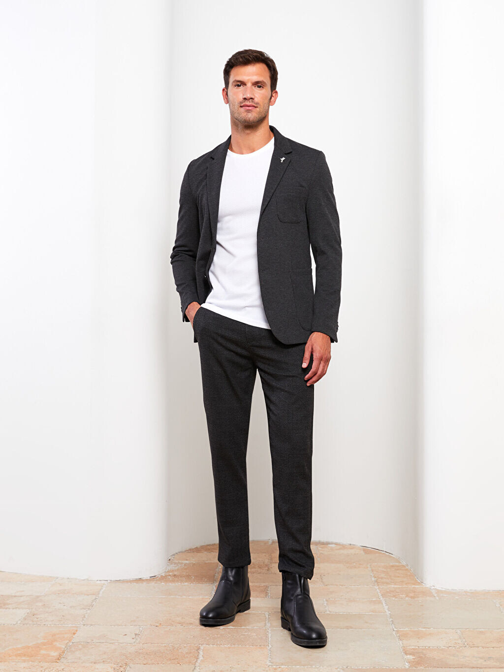 

Мужской пиджак Slim Fit LCW Vision