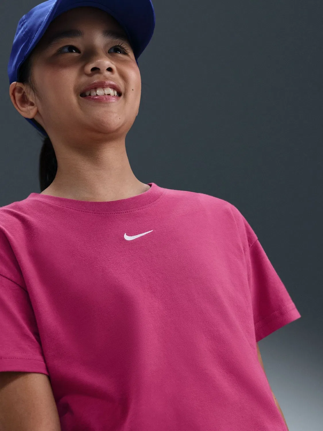 Футболка свободного кроя Nike Sportswear, розовая
