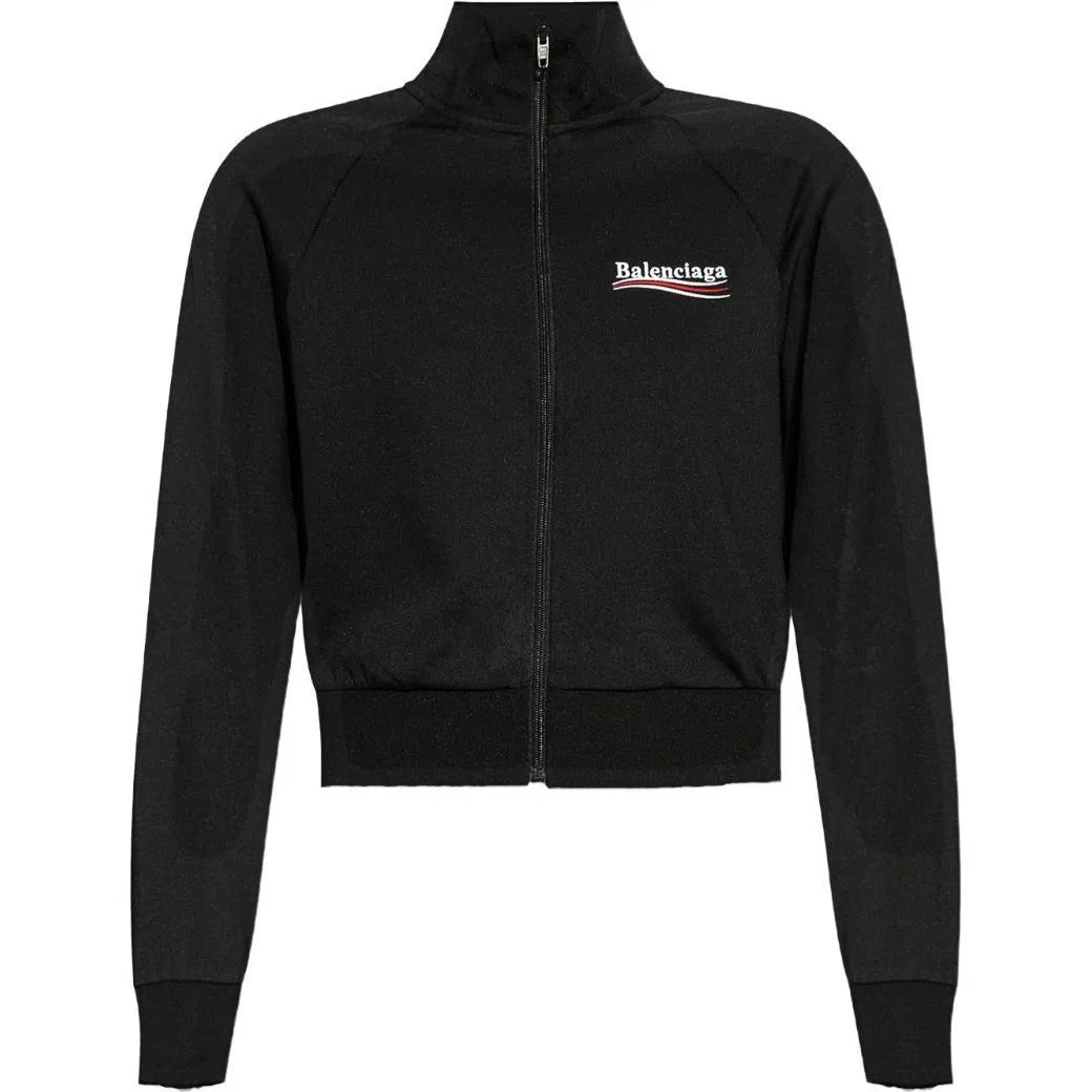 Женская куртка с принтом Balenciaga, Black