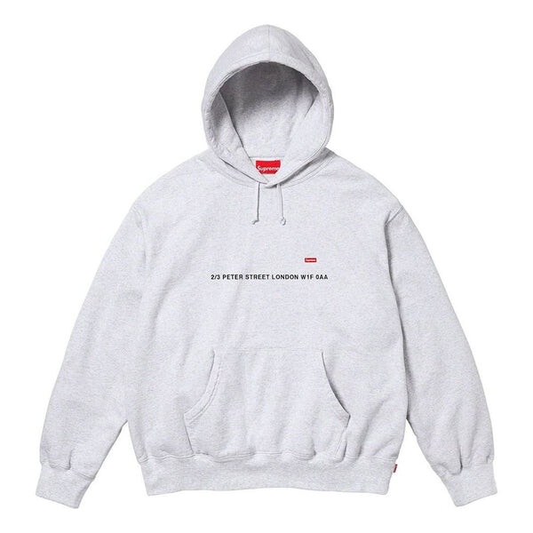 

Толстовка fw23 fw23 week11 shop small box hoodie 'white' Supreme, белый