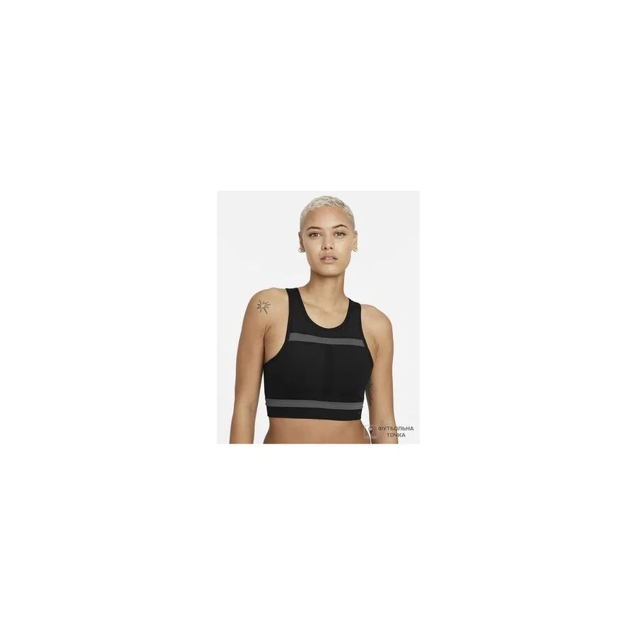 Спортивный бюстгальтер Nike Df Swsh Ll Rundvsn Bra, Черный