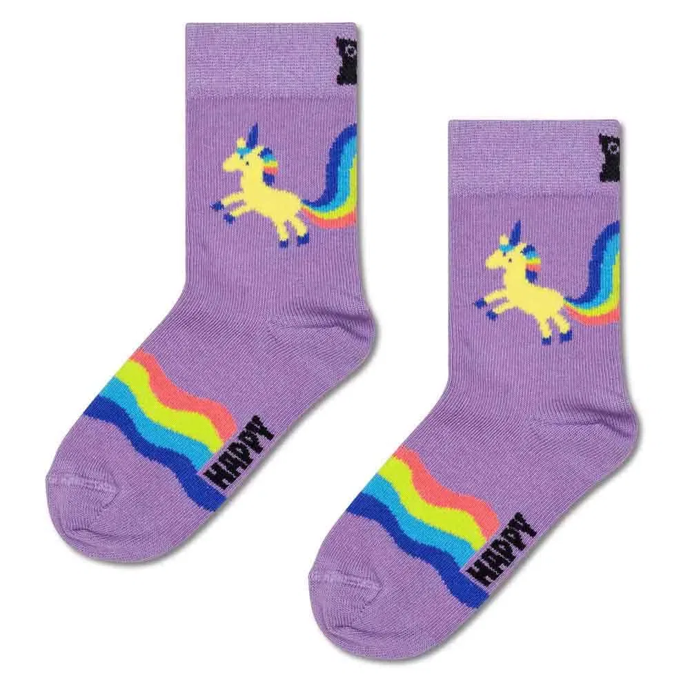 Носки Rainbow tail, Happy Socks, фиолетовый