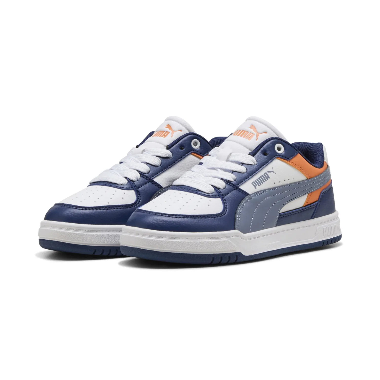 Детские кроссовки на низком подъеме PUMA Caven III, Blue Jewel Gray Sky White