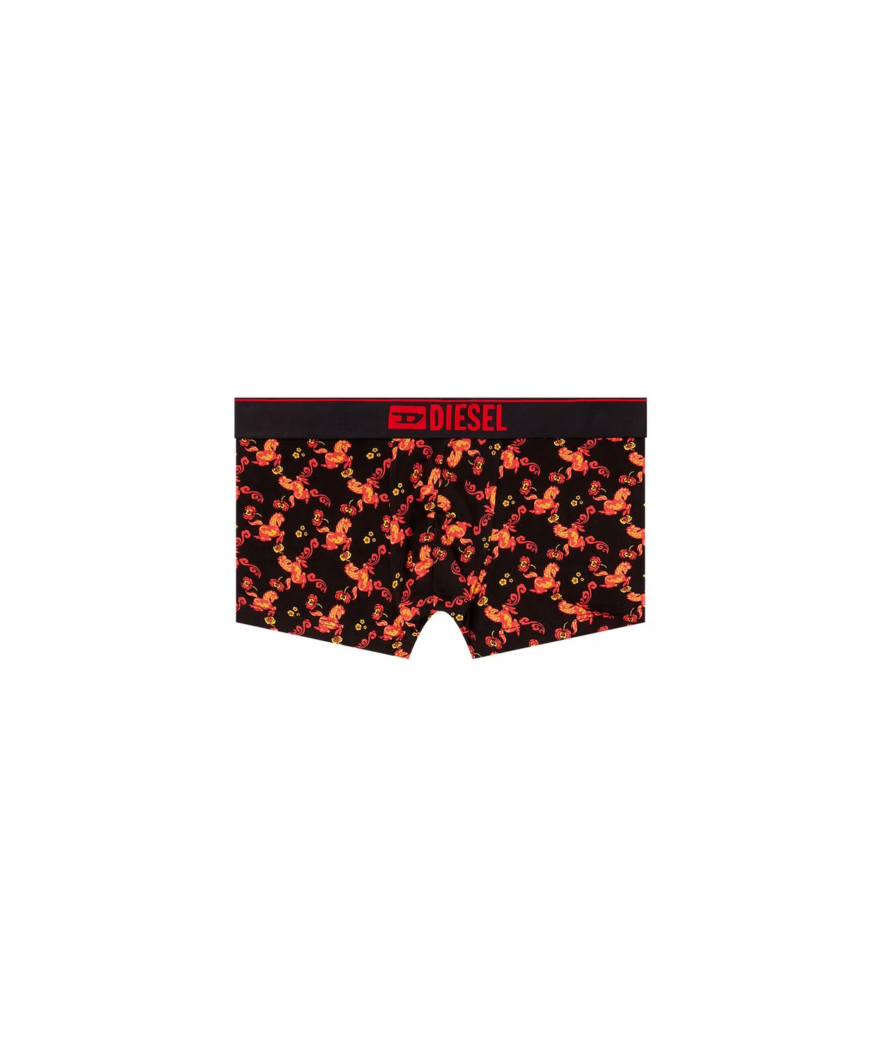 Мужские боксеры с принтом Damien-GFT Boxer-Shorts DIESEL, Black — фото 4