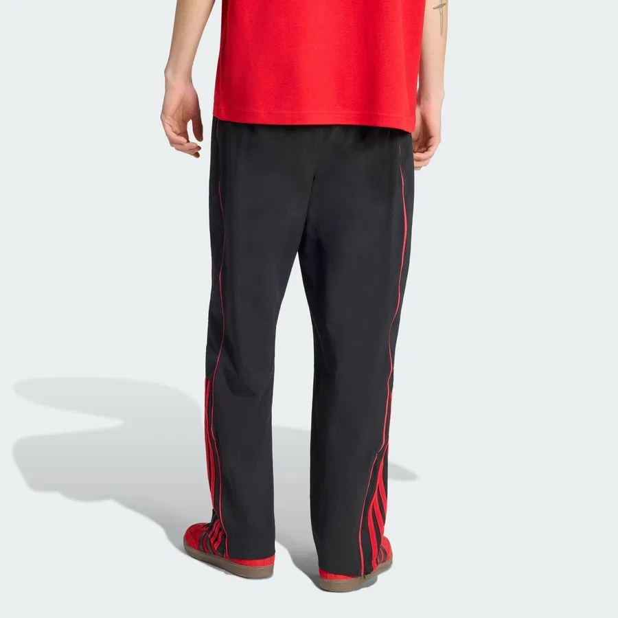 Спортивные штаны свободного кроя с завязками adidas Originals KC9120 98 Loose Track Pants, Черный — фото 2