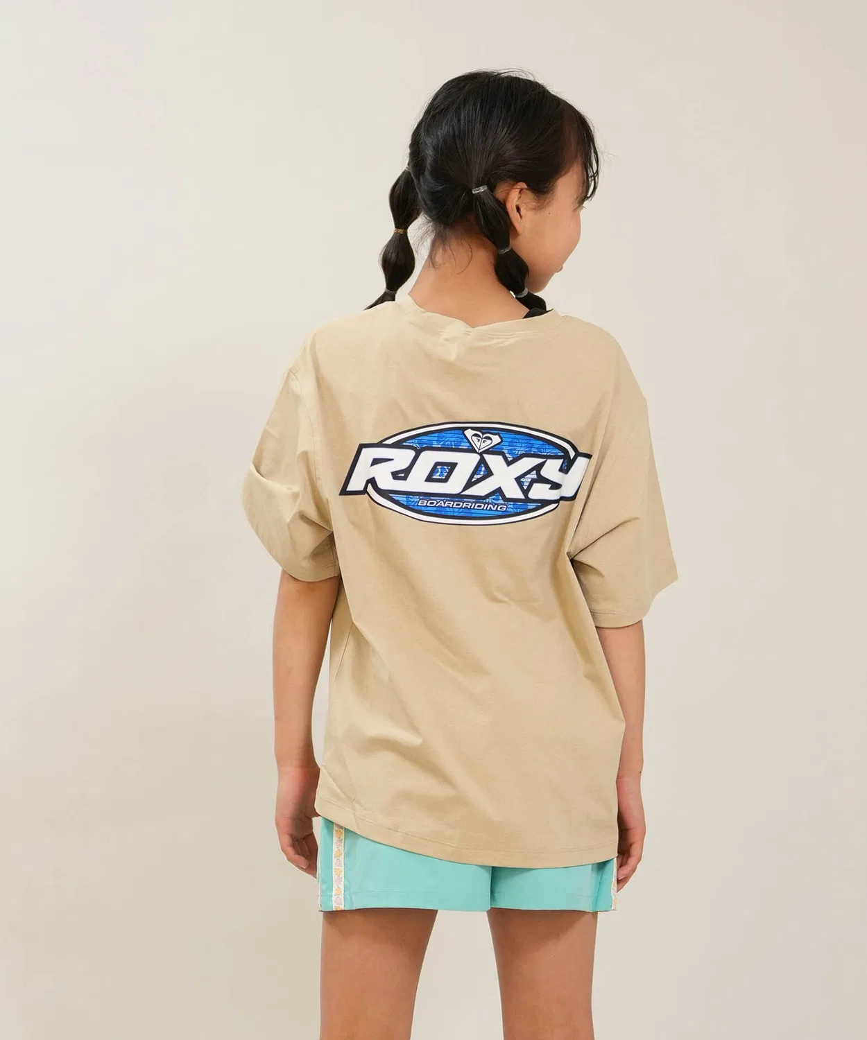 Детская футболка с принтом Mini Surf Soul Rash Tee ROXY, Beige