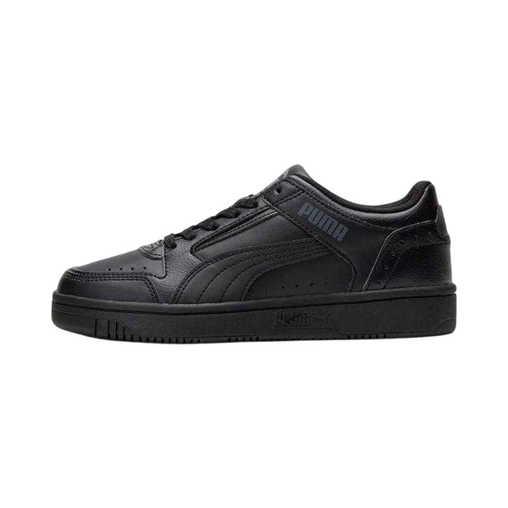 Детские кроссовки из эко-кожи Rebound Joy Puma, Schwarz — фото 3