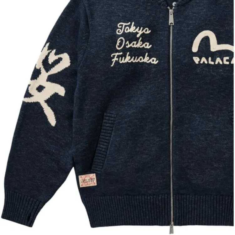 Детская куртка PALACE x EVISU, Marine Blue — фото 4