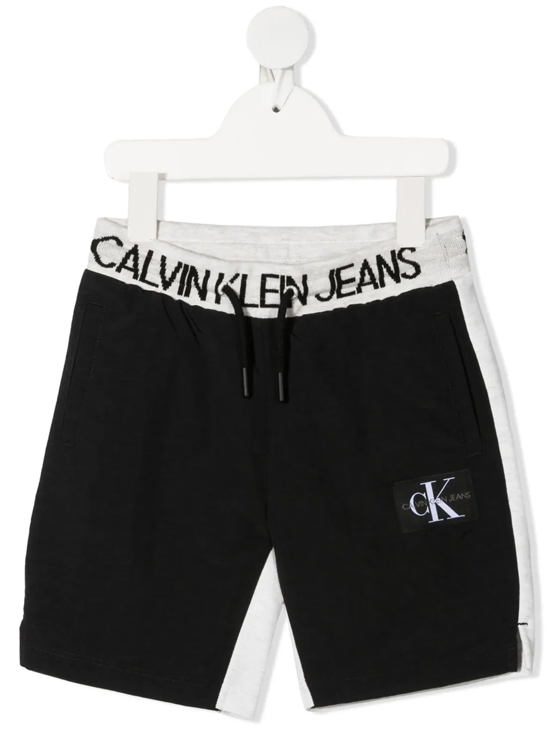 Шорты с логотипом на поясе Calvin Klein, черный