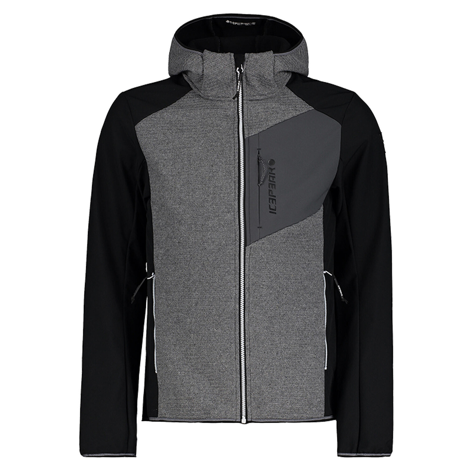 

Ветровка Icepeak Danfort Softshell, серый/черный