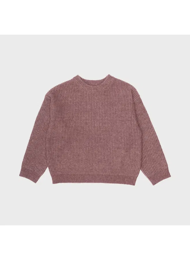 Свитер с длинным рукавом Zara, темно-серо-фиолетовый — фото 2