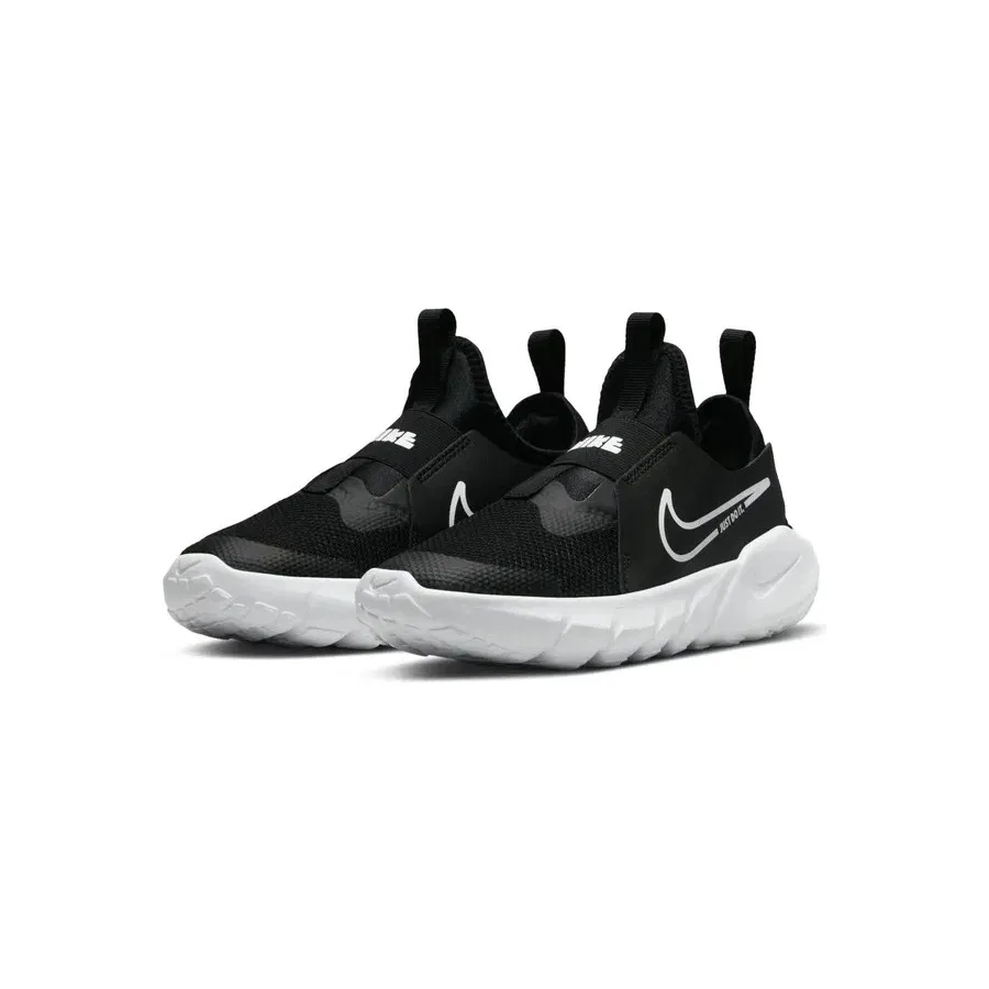 Детские кроссовки с эластичными шнурками Flex Runner 2 Nike, Черный — фото 3