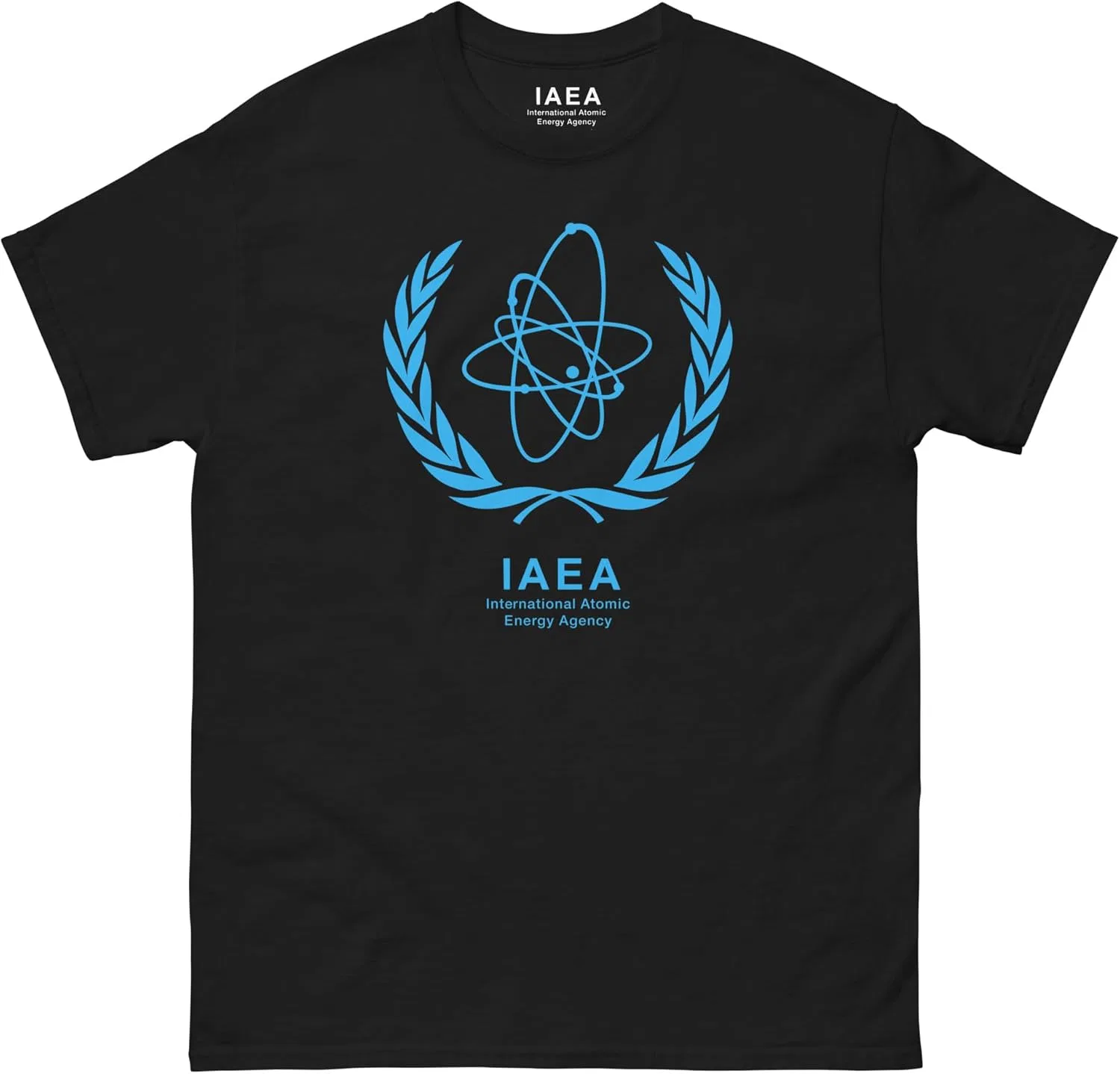 Мужская футболка с эмблемой IAEA 5000, Black