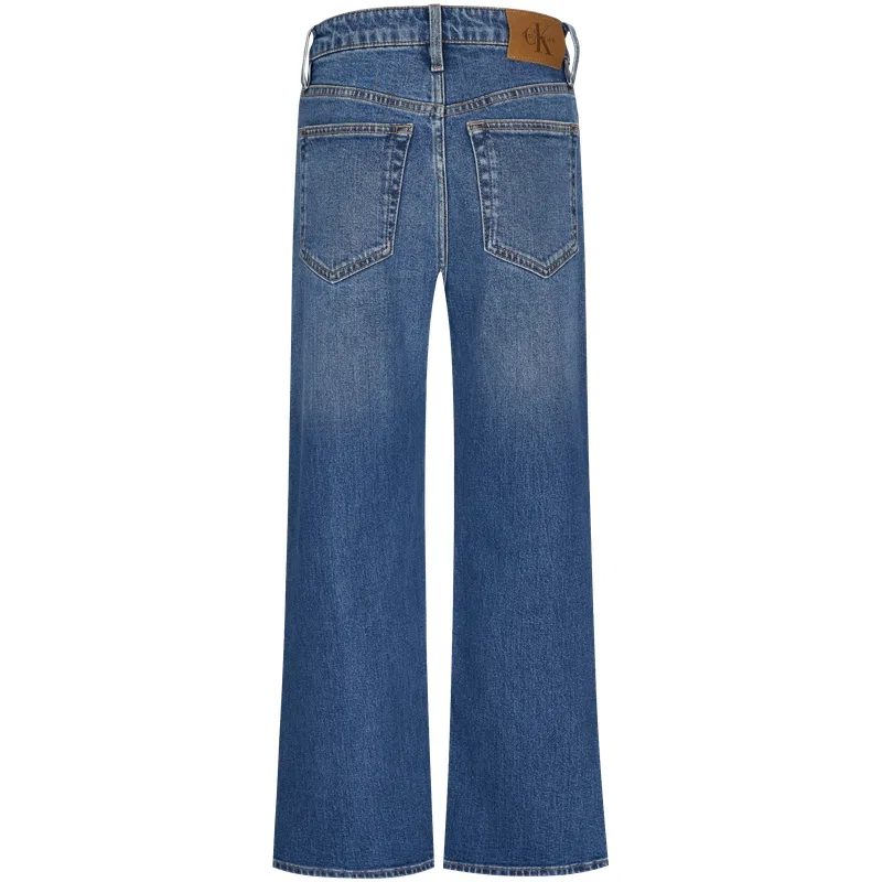 Женские джинсы свободного кроя N0P Calvin Klein, Denim Blue — фото 3