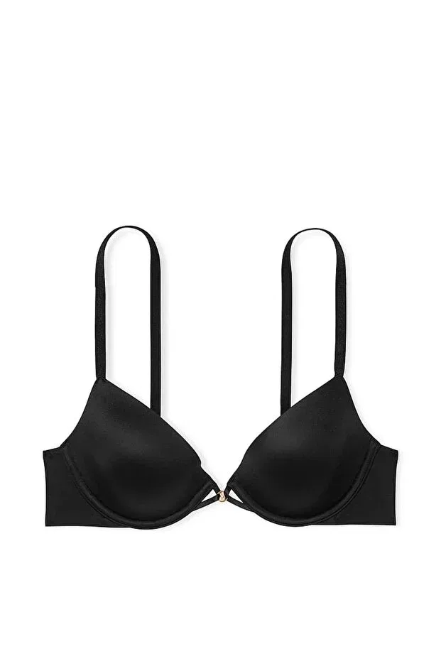 Женский бюстгальтер на косточках Smooth Lightweight Padding Supported Demi Victoria'S Secret, Black — фото 4