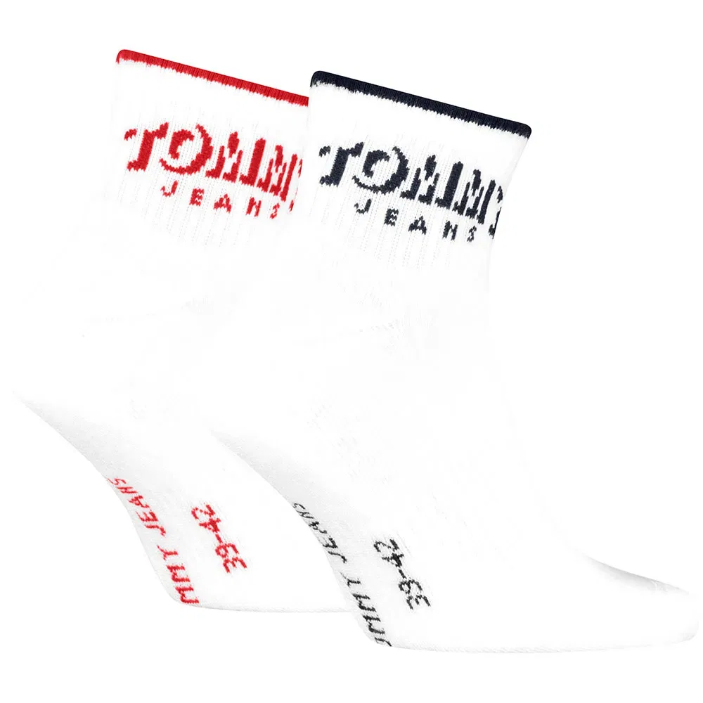 Женские носки с поддержкой свода стопы Tommy hilfiger, White — фото 2