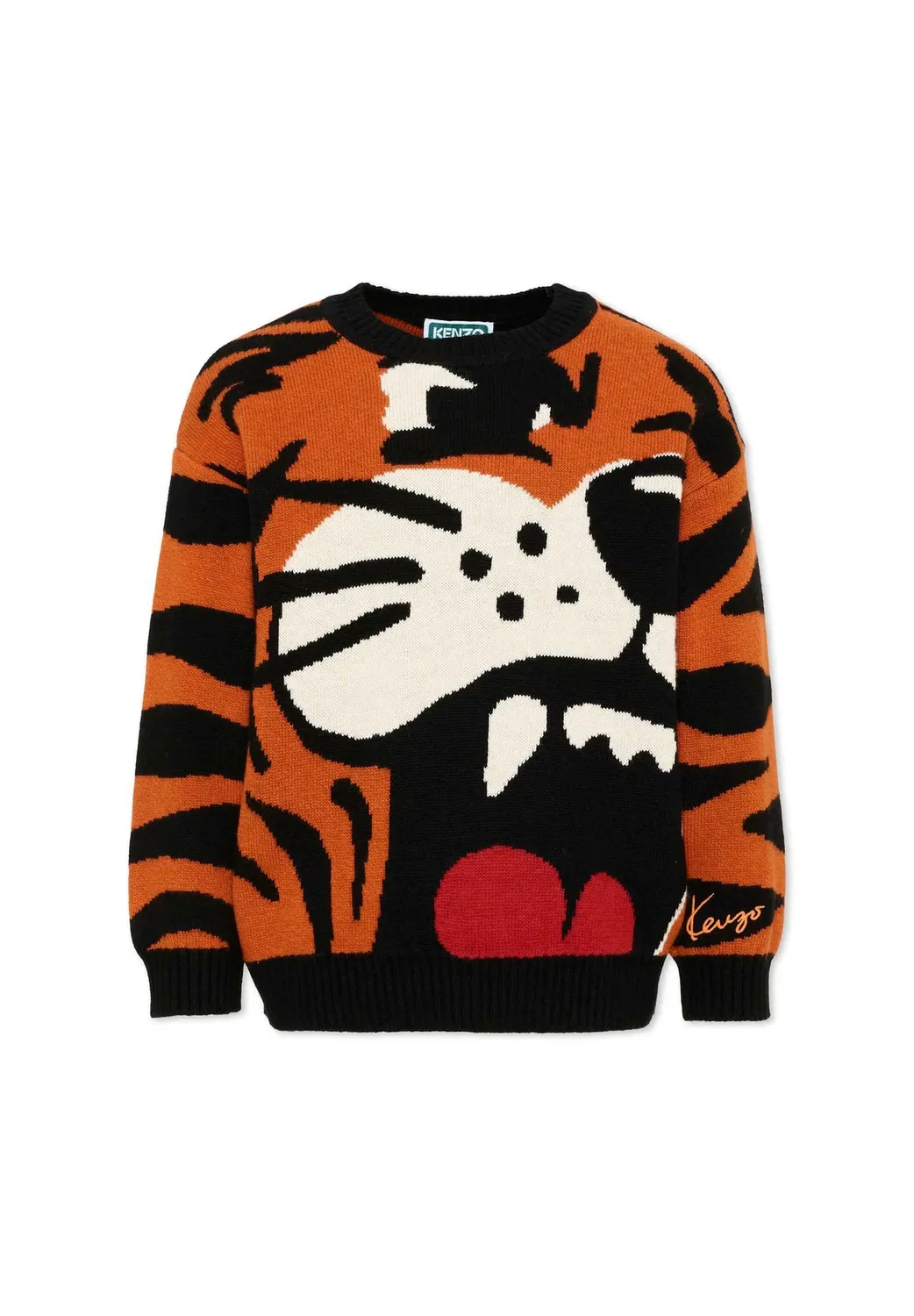 Джемпер Maglione унисекс Kenzo Kids, Orange