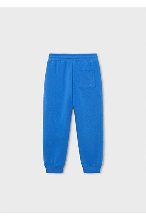 Детские спортивные штаны для мальчиков с принтом Summer boys' basic sweatpants Mayoral, Blue — фото 2