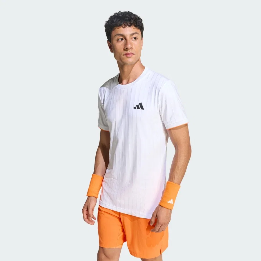 Футболка с длинным рукавом Performance KG6054 Tennis Climacool Freelift Tee Pro adidas, Белый
