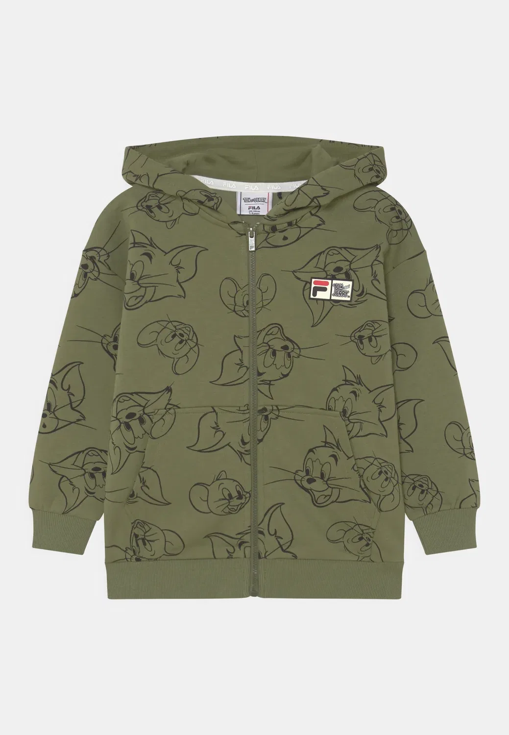 Толстовка унисекс Tulsa на молнии Fila, Loden Green