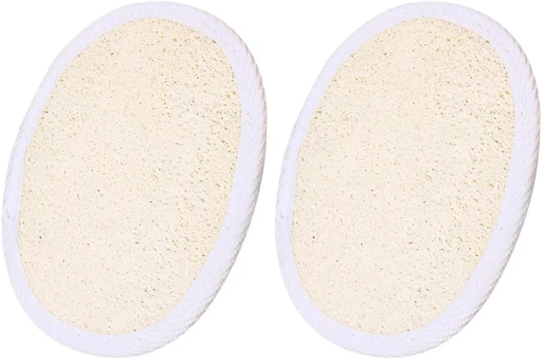 Люффа для тела, NUSITOU, 2 шт, 12x9x0.5 см, Beige