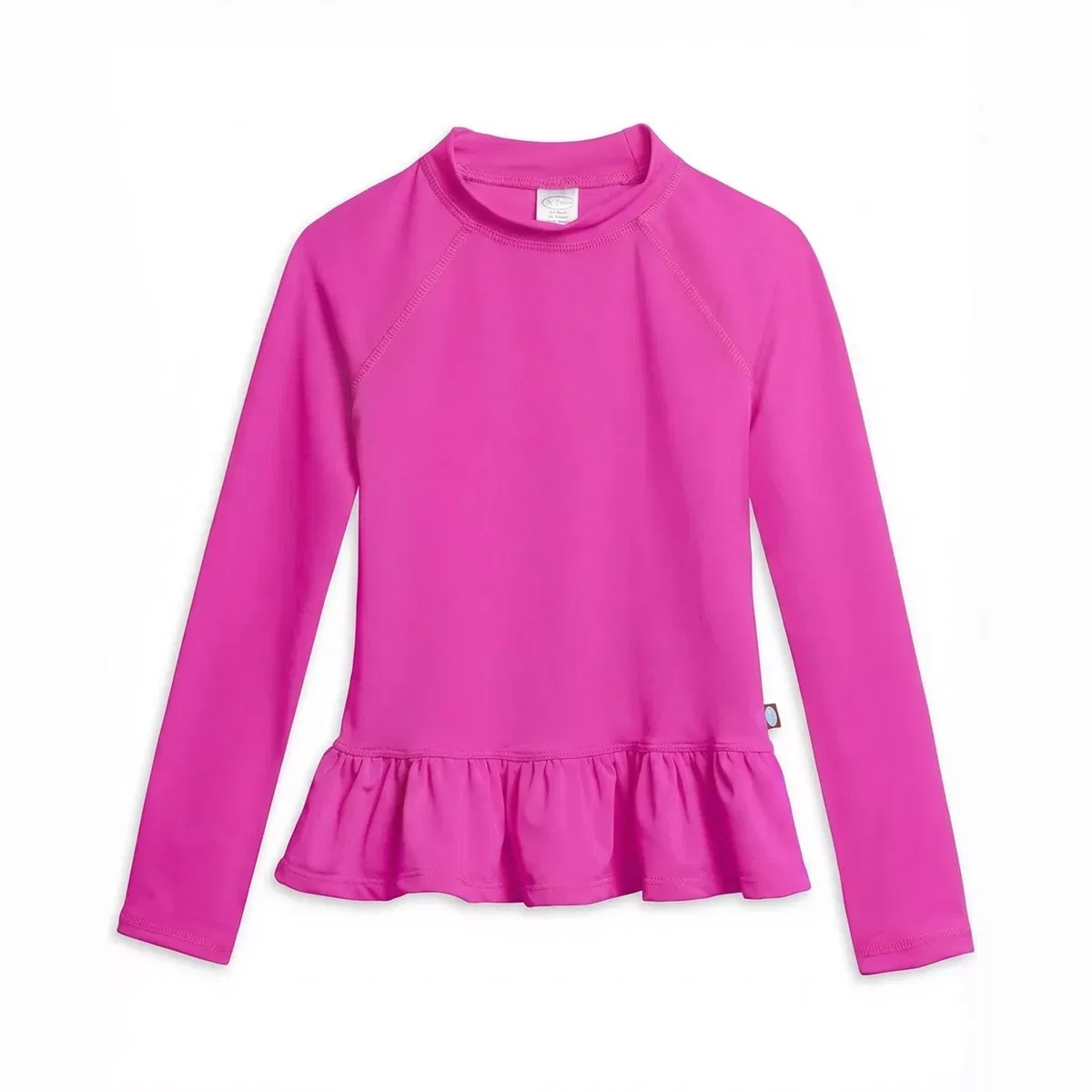Детская рубашка для плавания с длинным рукавом City Threads, Hot Pink