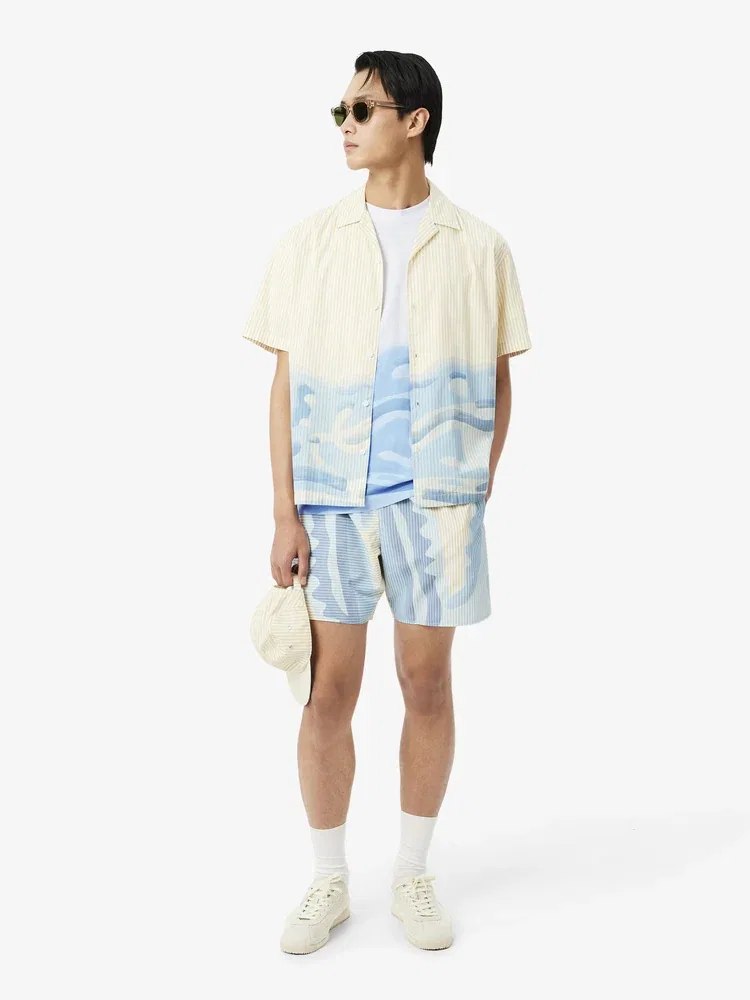 Футболка с принтом LACOSTE TH1997, White — фото 4
