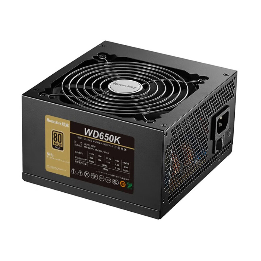 

Блок питания Huntkey WD650K, 650 Вт, чёрный