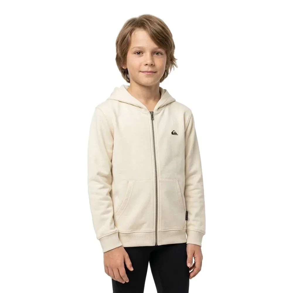 Худи на молнии Basic Quiksilver, бежевый — фото 3