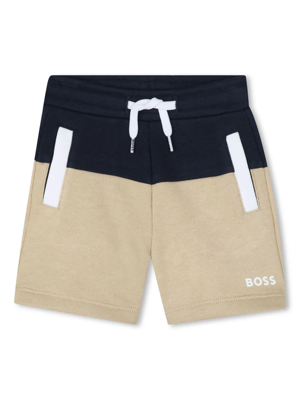 

Шорты с логотипом BOSS Kidswear, нейтральный