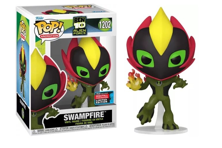 

Swampfire 1202 Бен 10 Alien Force Funko POP! Винил