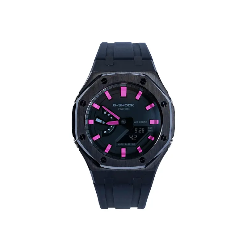 

CASIO Часы Men Liquid Crystal/Analog Dual Display Series Black Watch